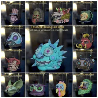Fasnacht Glowing