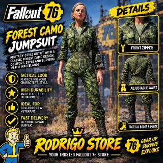 Forest Camo Jumpsuit
