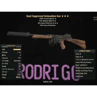 Q/25/35 Submachine Gun