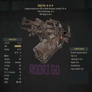 B/50/90 Holy Fire legacy