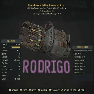 Weapon | EXE/25/DR Gatling Plasma