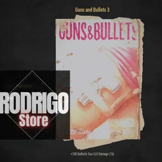 ⭐500⭐ Guns Bullets 3