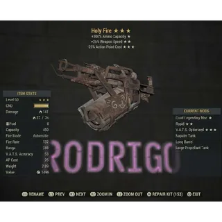 Q/25/35 HOLY FIRE legacy