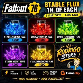STABLE FLUX 1K OF EACH