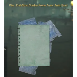 Pint-Sized Slasher Power Armor armes