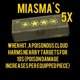 Miasma's 5 Mod