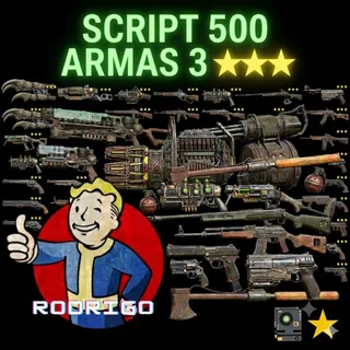 SCRIPT 500 WEAPONS 3★