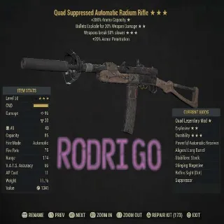 Q/E/Break Radium Rifle