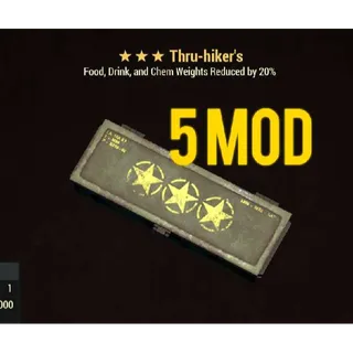 Thru-hiker's 5 MOD