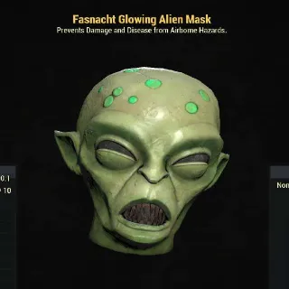 Fasnacht Glowing Alien