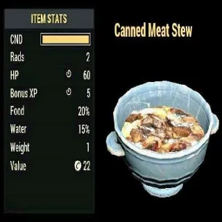 200 Canned Mesat Stew