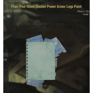Pint-Sized Slasher Power Armor Legs Paint