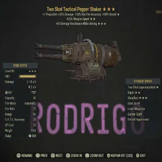 Weapon | TS/25/DR Pepper Shaker