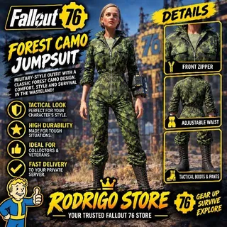Forest Camo Jumpsuit