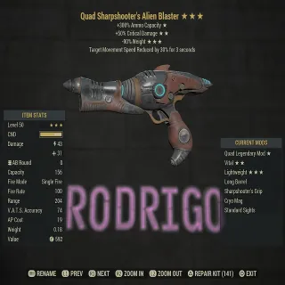 Q/50/90 Alien Blaster