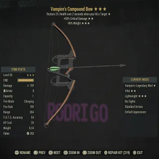 V/50/90 COMPOUND BOW