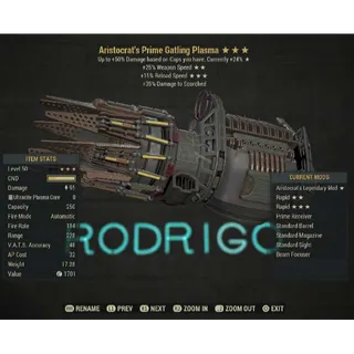Weapon | ARI/25/15R Gatling Plasm