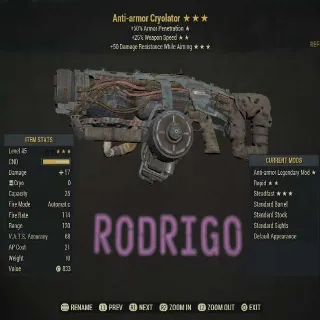 Weapon | AA/25/DR Cryolator