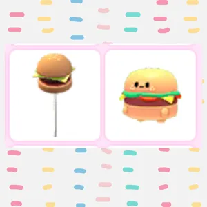 Burger Balloon & Plushie