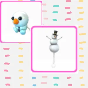 Snowman Rattle & Plushie