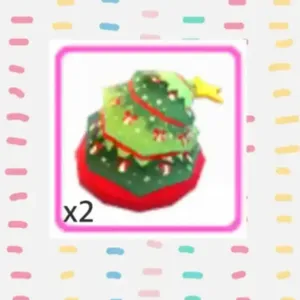 Festive Tree Hat x2