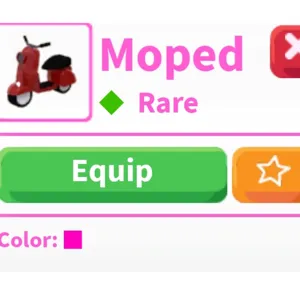 Moped -Pink