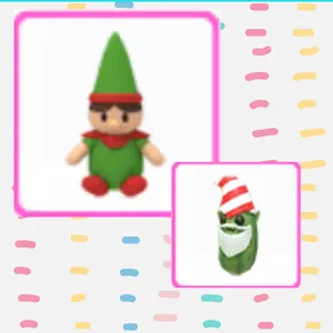 Elf Plush & Pickle Toy