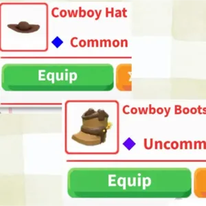 Cowboy Hat & Boots