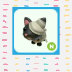 Halloween Mummy Cat Neon