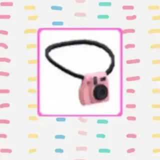 Pink Instant Camera