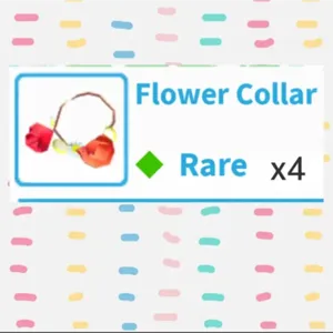 Flower Collar x4