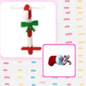 Candy Cane Pogo & Toy