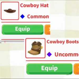 Cowboy Hat & Boots