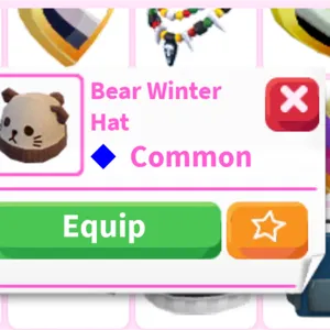 Bear Winter Hat