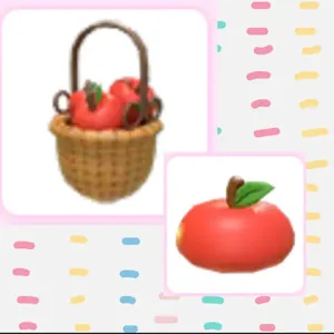 Eco Apple Basket & Hat