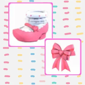 Heart Heels & Heart Bow