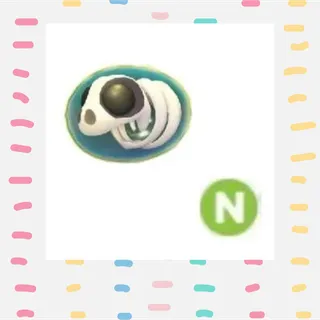 Sea Skeleton Panda Neon