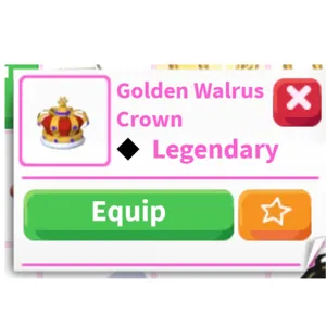 Golden Walrus Crown