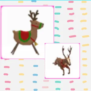 Reindeer Stroller/Plush