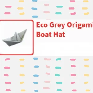 Eco Origami Boat Hat