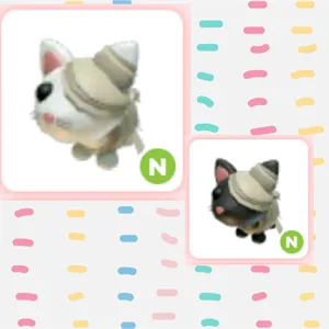 Halloween Mummy Cat Neon