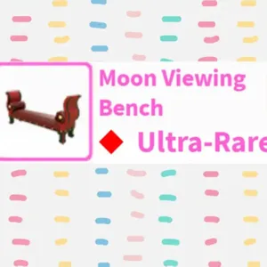 moon viewing bench