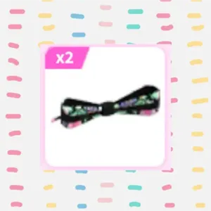 Flowery Bow x2