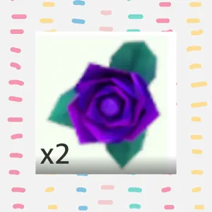 x2 Purple Rose