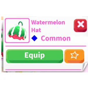 Watermelon Hat