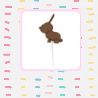 Chocolate Bunny Balloon