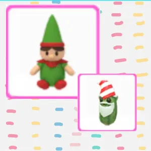 Elf Plush & Pickle