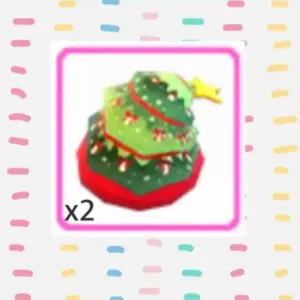 Festive Tree Hat x2