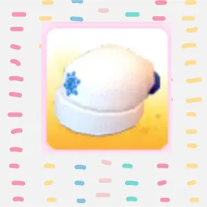 White Winter Hat