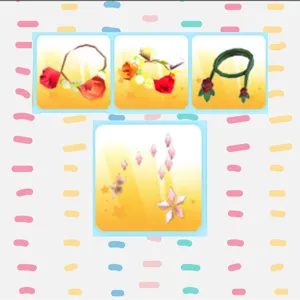Flower Pet Wear Set